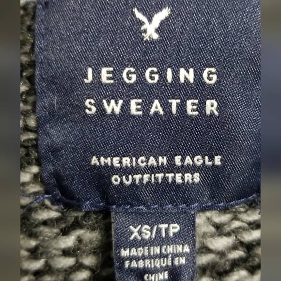 American Eagle Outfitters Fair Isle Rainbow Snowflake Jegging Knit Sweater. XS. - Picture 5 of 6